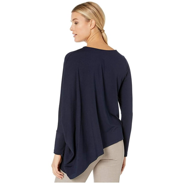 Karen Kane Womens Vintage Wash Asymmetric Top Karen Kane Womens Vintage Wash Asymmetric Top